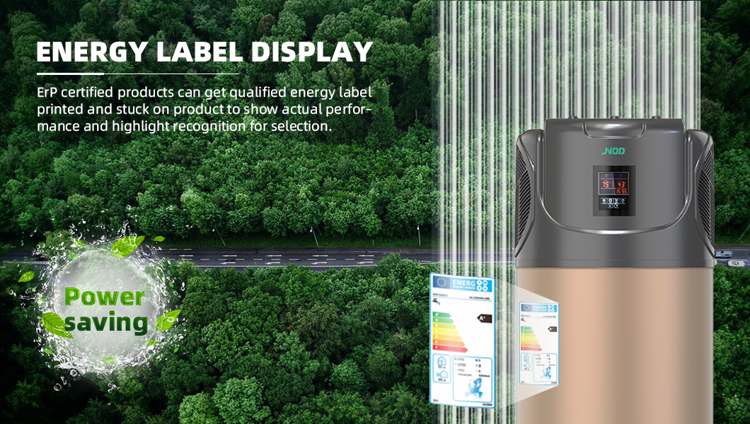 Electric Domestic Heat Pump Hot Water Heater For Hotels from China