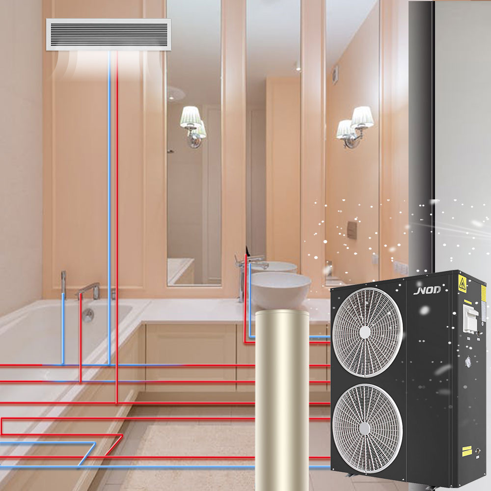 Air Flow Monoblock High Power Heating And Cooling Heat Pump