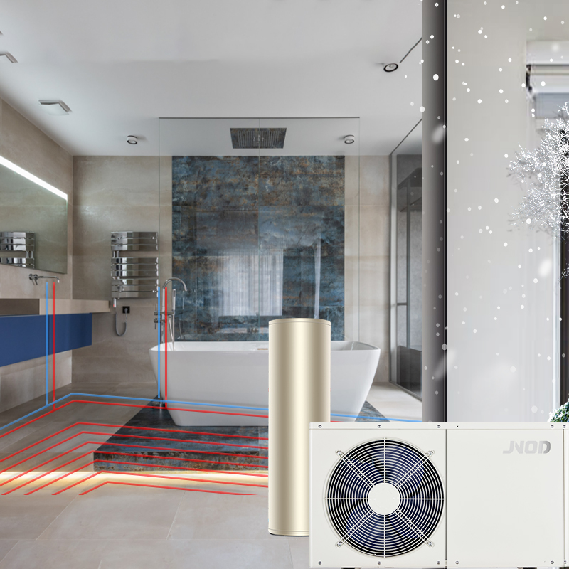 Residential Split Type Heat Pump Hot Water Heater For Hotels