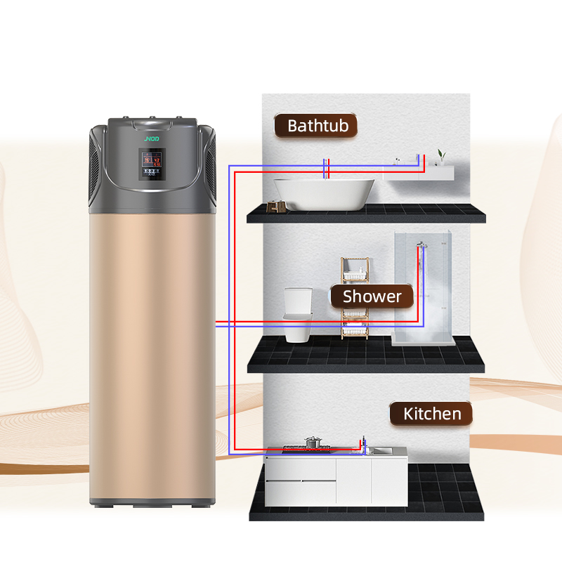 Electric OEM Heat Pump Hot Water Heater For Hotels
