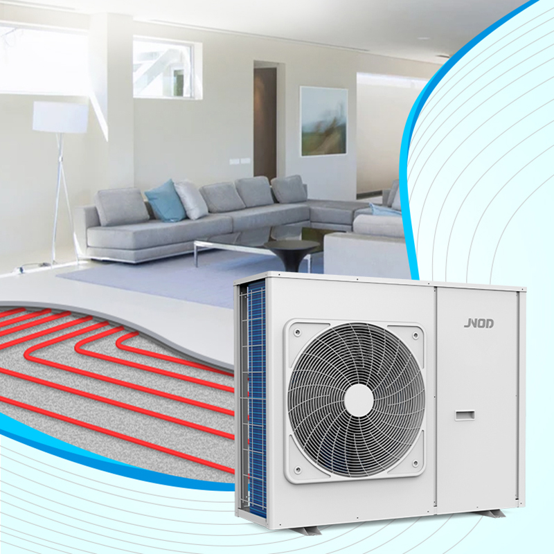 Air Pressure Wifi Heating And Cooling Heat Pump For Houses