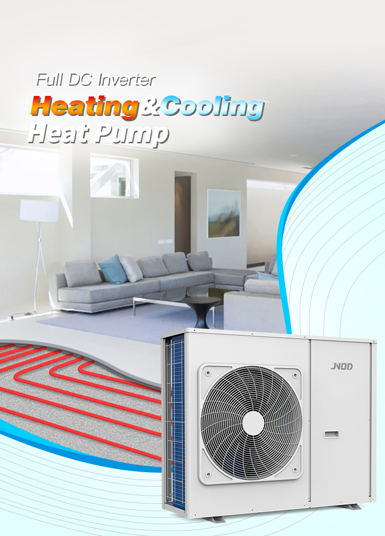 Central Air Cooled Universal Heating And Cooling Heat Pump from China