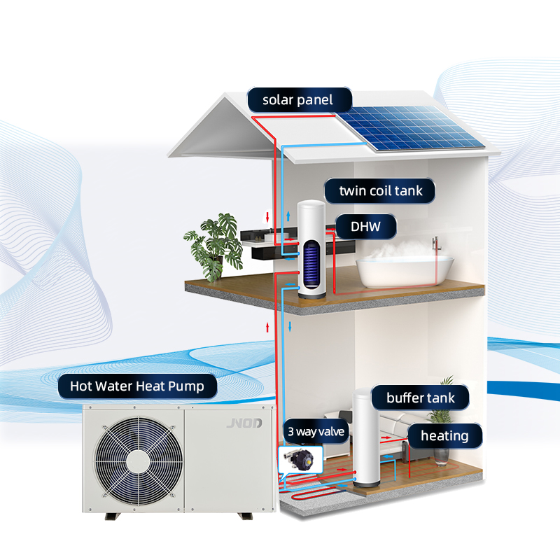 Outdoor Air Source A++ Grade Heat Pump Water Heater